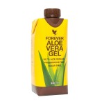 Aloe Vera Gel - Sok z miąższem z liści aloesu wzbogacony o witaminę C - 330 ml