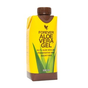 Aloe Vera Gel - Sok z miąższem z liści aloesu wzbogacony o witaminę C - 330 ml