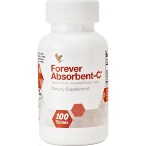 Forever Absorbent-C - Witamina C z otrębami owsianymi - 100 tabl.