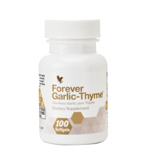 Forever Garlic-Thyme - Kapsułki z tymiankiem i olejkiem z czosnku - 100 kaps