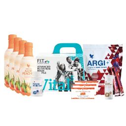 Kuracja silnie regenerująca organizm - Forever Vital 5 - 30 dni - Aloe Peaches