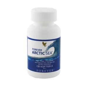 Forever Arctic Sea - Kwasy tłuszczowe Omega-3 z olejów z ryb i kalmarów oraz oliwa z oliwek - 120 kaps.